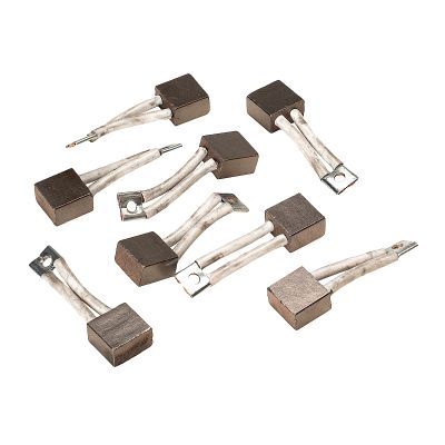 СТ142.3708310 AE ЩЕТКИ СТАРТЕРА СТ142,142Б,142К (комплект 8 штук, с наконечниками, изолированные, 12х21х20) "АВТОЭЛЕКТРИКА"