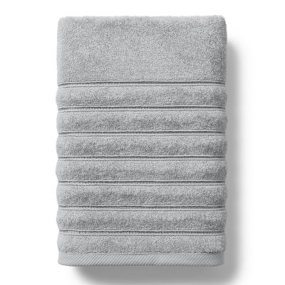 Полотенце махровое Хорошо дома МХ50 "Элегия" 30*50 см. цв.холодный серый/бордюр