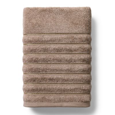 Полотенце махровое Хорошо дома МХ50 "Элегия" 50*90 см. цв.мокко/бордюр