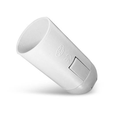 Патрон UNIVersal (5560712) Е14 термопластик подвесной белый 2А 250В