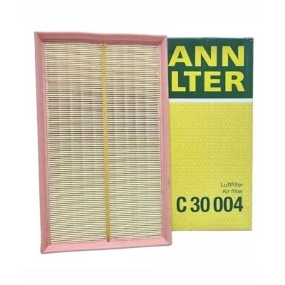 Элемент фильтра воздушного (C30004) ("MANN") VAG: AUDI, SKODA, VOLKSWAGEN (ОЕМ: 1616267680, 2Q0129620, 5Q0129620C, 5QM129620A, С 30 004)
