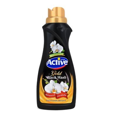 ACTIVE Гель для стирки темного белья 1,5л Орхидея Gold edition Black Иран