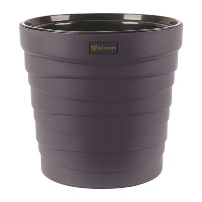 Кашпо "Бархан" 7,5 л Антрацит (КШ-4363)