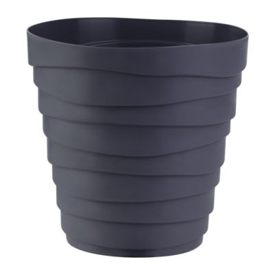 Кашпо "Бархан" 2,25 л Антрацит (КШ-4318)