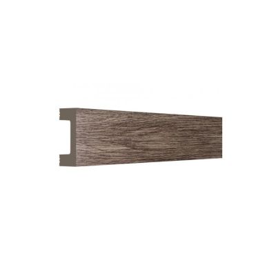 Молдинг 15х40х2600 мм, МЛ18 Дикий дуб, XPS полимер, Bello Deco