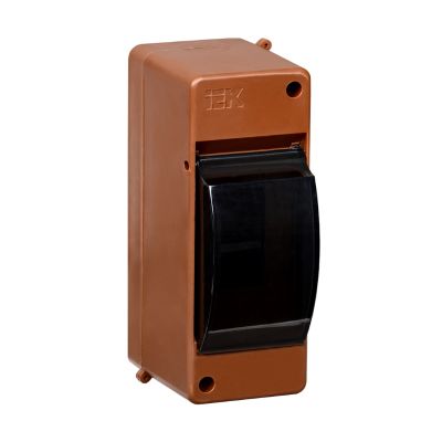 KREPTA 3 Корпус пластиковый КМПн 2/2 IP30 дуб IEK (MKP42-N-02-30-20-D)