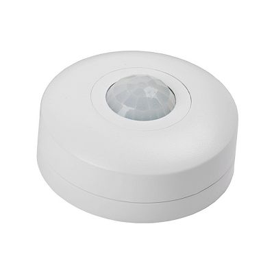Датчик движения IEK ДД 025, белый, 1200 Вт, LDD11-025-1200-001