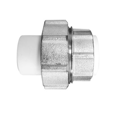 Муфта комбинированная разъемная PP-R D=20 мм x 3/4" ВР/ВР,  Valfex