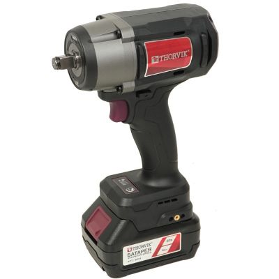 Гайковерт ударный аккумуляторный бесщёточный 1/2"DR, 20В/4А.ч, 1100 Нм Thorvik/Торвик BWI20311