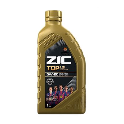 Масло моторное ZIC TOP LS SAE 0W20, 1 л, API SP, синтетическое