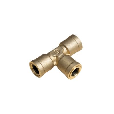 Фитинг трубок тройник (10 мм.) (латунь) ("BOSHITE") K9540101010 (OEM: 9540 10-C) металл