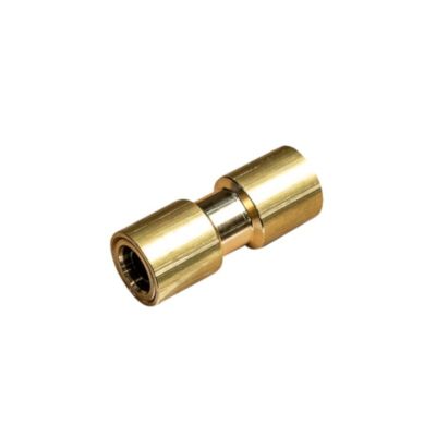 Фитинг трубок СОЕДИНИТЕЛЬ прямой (10 мм., D10*D10) (латунь) ("BOSHITE") K95801010 (OEM: 9580 10-C) металл