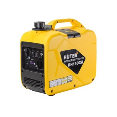 Генератор инверторный Huter DN1500Si, 1,4 кВт, 230 В, бензин, 3 л