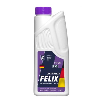 Антифриз FELIX EVO (G12++) фиолетовый 1кг (вес брутто)  (ООО"Тосол-Синтез", г.Дзержинск)