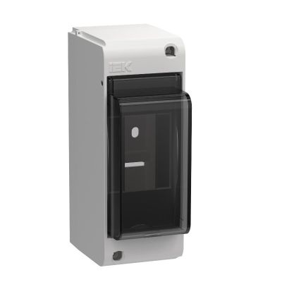 UNION Mini Корпус пластиковый КМПн-2 IP30 белый с крышкой IEK (UIM-KP72-N-02-20-K01)