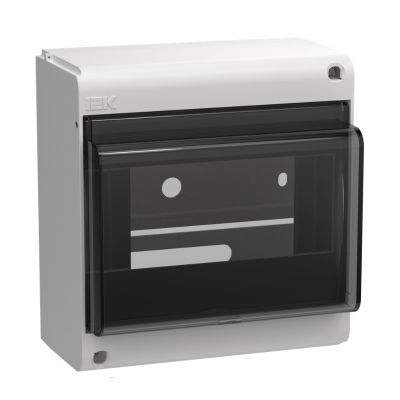 UNION Mini Корпус пластиковый КМПн-6 IP30 белый с крышкой  IEK (UIM-KP72-N-06-20-K01)