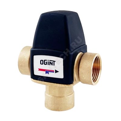 Термостатический смесительный клапан 30-65С 3/4" OGINT 