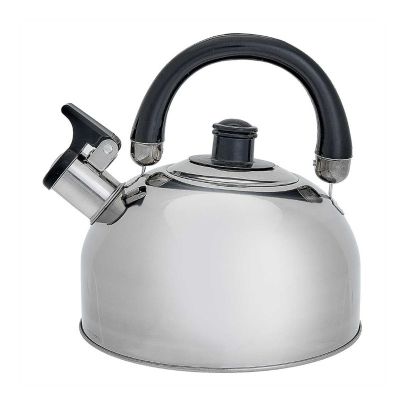 Чайник со свистком 2,5 л из нержавеющей стали, индукционное дно WEBBER BE-0526