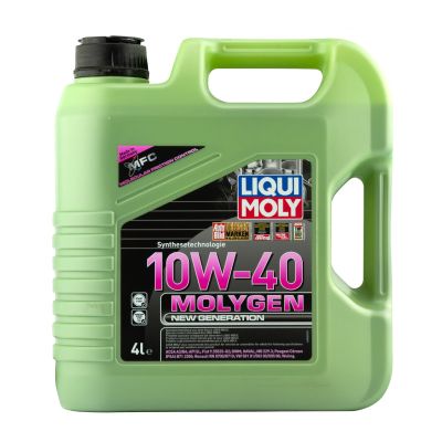 Масло моторное LIQUI MOLY Molygen New Generation (9060/8538), А3/В4, SAE 10W40, 4 л, API SN, синтетическое