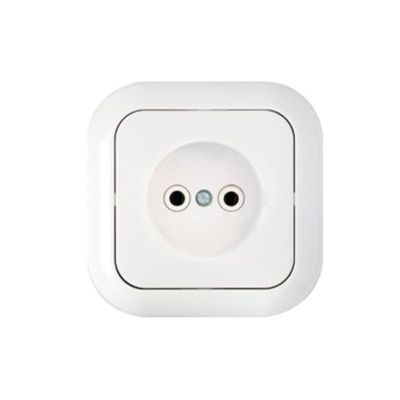 Розетка "ГАРМОНИЯ" РС16-228 1-ая белая BYLECTRICA