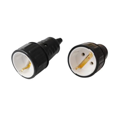 Розетка BYLECTRICA (Р16-360) З/К переносная IP20 (пластикат ПВХ) 