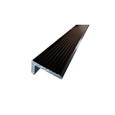 Уголок декоративный к террасной доске МПК 50*30*3000 м, цвет Графит, "Мастодек"