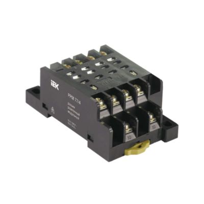 Разъем розеточный модульный РРМ77/4(PTF14A) для РЭК77/4(LY4) IEK (RRP10D-RRM-4)