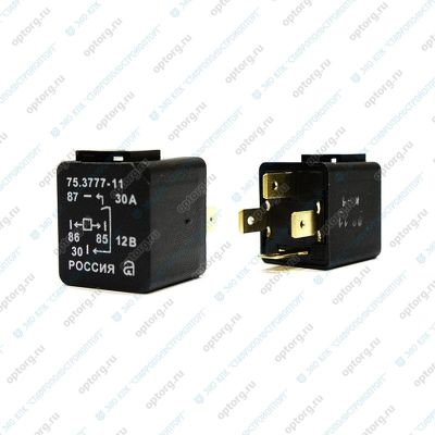 75.3777-11 РЕЛЕ 4-х конт.12 В замыкающее (без кронштейна) (взамен 90.3747-11/902.3747-11/754.3777-02)