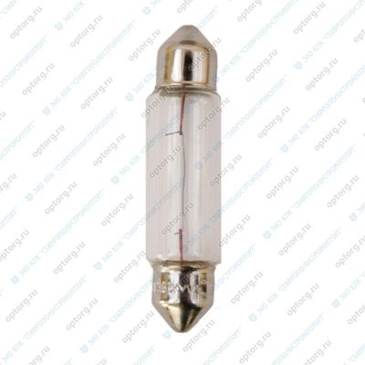 ЛАМПА_ (АС 12-10)(61210с) СОФИТНАЯ "МАЯК" (освещения номера, салона, 36 мм.) 12В. 10 W