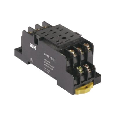 Разъем розеточный модульный РРМ78/3(PYF11A) для РЭК78/3(MY3) IEK (RRP20D-RRM-3)