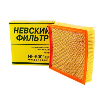 NF 5001m EURO (НФ-409, 2112) Элемент фильтра воздушного, с мет.сеткой ("Невский фильтр") инжекторные (2112-1109080)