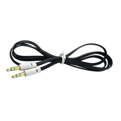 Кабель  AUX аудио : 1,0 м., 3,5 jack-3,5 jack ("AVS") ("AU-61") акустический (A78398S)