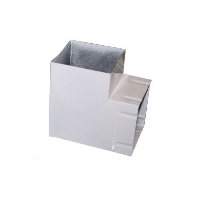 ТРУБА-КОЛЕНО К ВЫТЯЖКЕ БЕЛАЯ