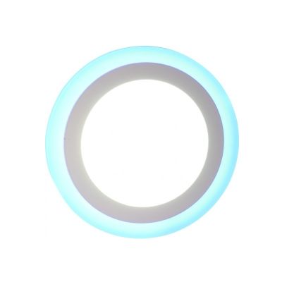 Светильник светодиодный LEEK LE LED 2BCLR круг 16Вт 6000К 720Лм встраиваемый голубое свечение  IP20