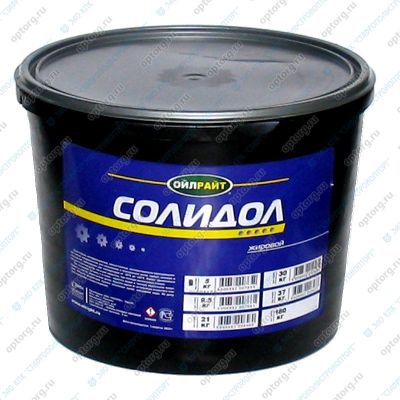 Солидол жировой "OILRIGHT" 5 кг. (ойлрайт), Ойлрайт