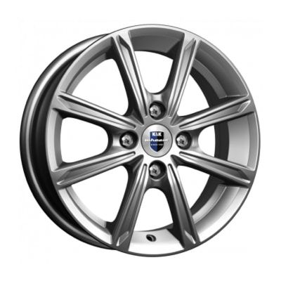 Диск литой K&K Флэш 5,0Jx14H2 4/98 ET35 D58,5, дарк платинум, без крепежа, арт. 71140, (КС698)