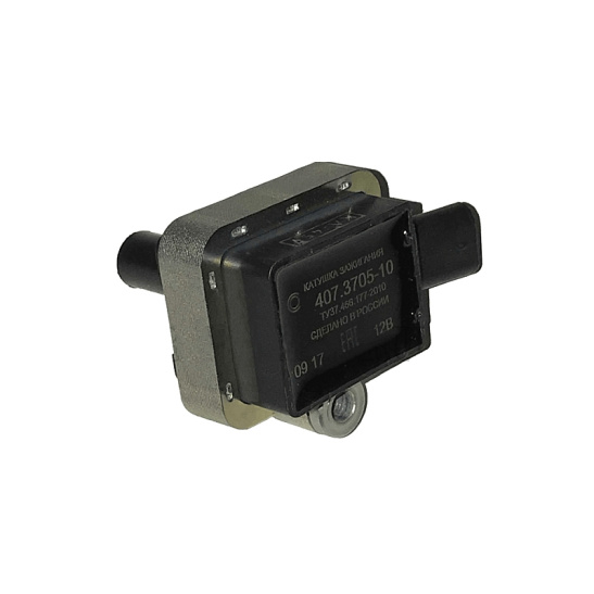 407.3705-10 КАТУШКА ЗАЖИГАНИЯ ГАЗ, УАЗ-ПАТРИОТ(двиг. ЗМЗ-405,409 ЕВРО-3,4,5 индивидуальная на свечу, БЕЗ НАКОНЕЧНИКА) "СОАТЭ"