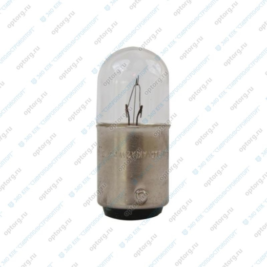 ЛАМПА_ (А12-10) (R10W 12 V "PHILIPS" 12814CP) ГАБАРИТОВ, СТОП-СИГНАЛОВ 12В