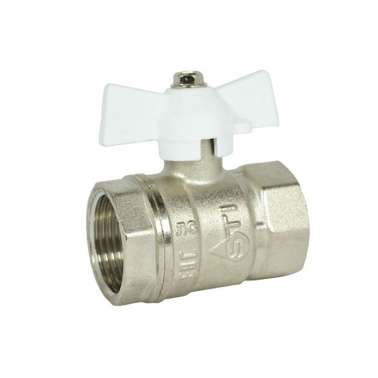 Кран шаровый STI бабочка вн/вн Ду-15 Ру-16 