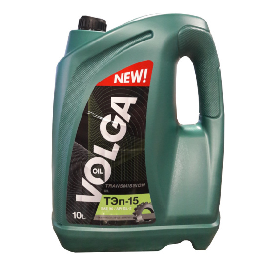 Масло трансмиссионное Волга-Ойл ТЭп-15 SAE 90, 10 л, GL-2(ТМ-2), минеральное, для МКПП, (нигрол)