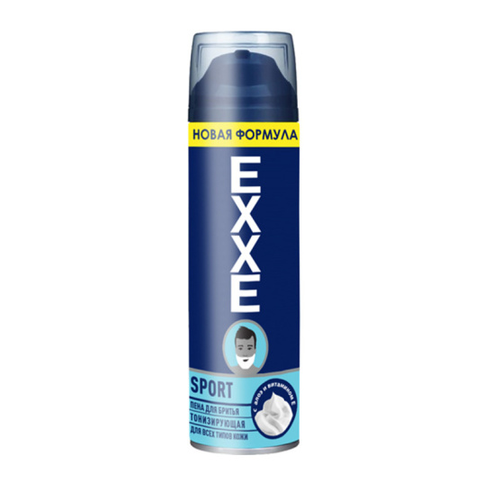 Пена для бритья "Sport Energy Cool Effect" для всех типов кожи 200мл. 6152 EXXE