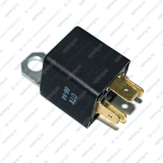 40.3787-10 (75.3777-10) РЕЛЕ 4-х конт.12 В. с кронштейном