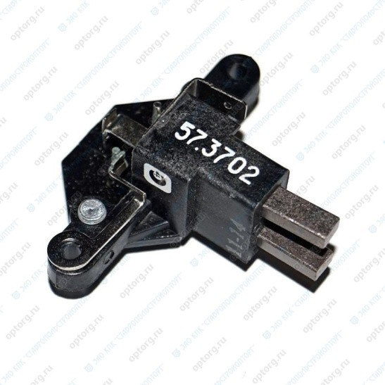 57.3702(-06) ЩЕТОЧНЫЙ УЗЕЛ В СБОРЕ С РЕГУЛЯТОРОМ НАПРЯЖЕНИЯ а/м ВАЗ, ГАЗ (генераторы серии 94....3701, 32....3771) 14В.