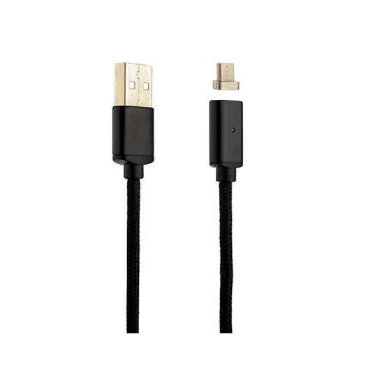 * Кабель  USB 2.0 Type-A - micro USB : 1,0 м., магнитный ("AVS") ("MR-M3") для зарядки телефона/смартфона или обмена информации с цифровыми устройствами (A07159S)