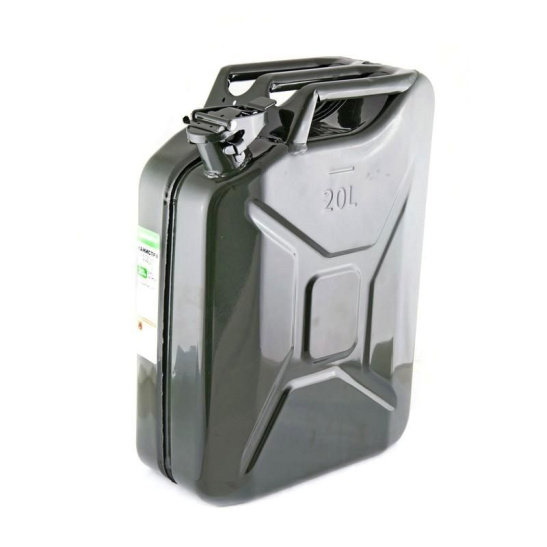 Канистра металл. (20 л.) прижимная крышка с фиксатором "КС-20" (Павлово)