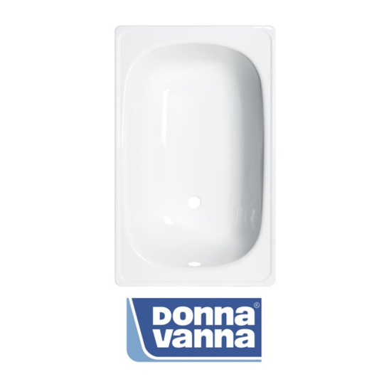Ванна стальная 1050x650x355 мм, белая, Donna Vanna,  ножки в комплекте, г. Екатеринбург