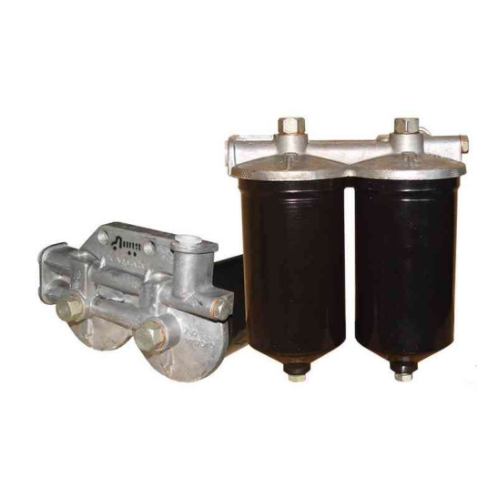 740.21-1117010 Фильтр тонкой очистки топлива, Евро-2, -3 ("ЛААЗ/Ливны") ФТОТ (конвейер КамАЗ)