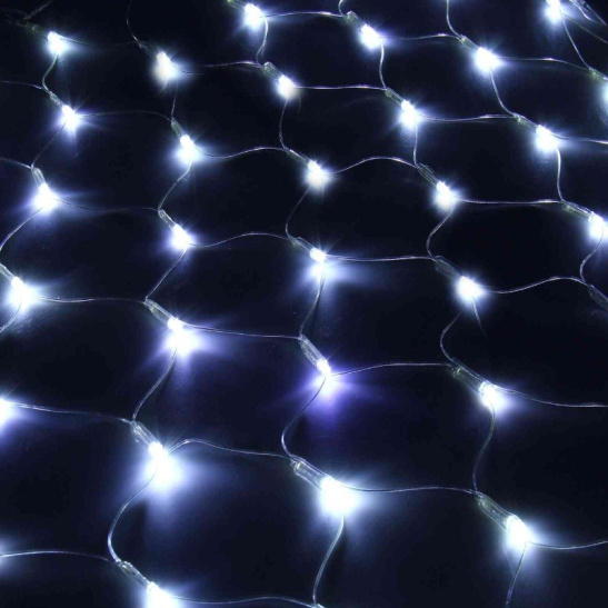 Гирлянда светодиодная "Сетка" (04.5T.240) 240 LED, 2*1.5 м, белый, IP20