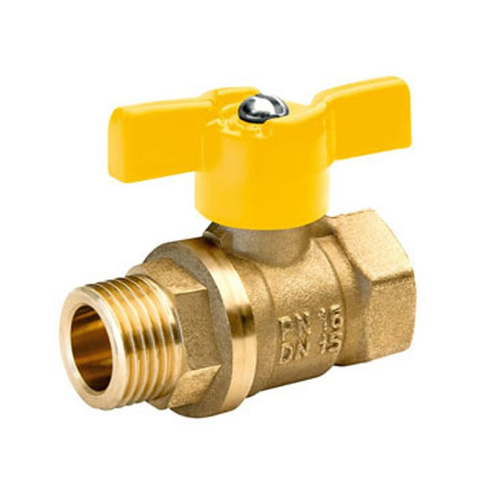 Кран шаровый 11б27п А11/1 газ бабочка вн/нар Ду-15 Ру-40 , г. Бологое