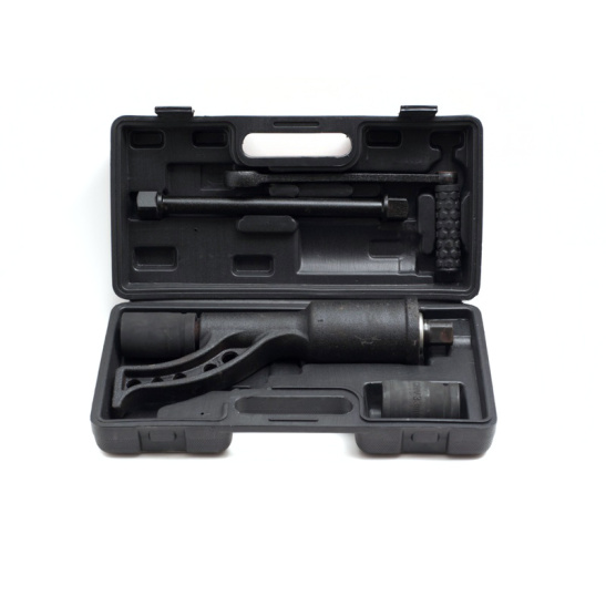 Гайковерт ручной механический (70707) с редуктором, УДЛИНЕННЫЙ (головки 32 и 33 в к-те) 1", 1:64 ("Сервис КЛЮЧ") ключ баллонный